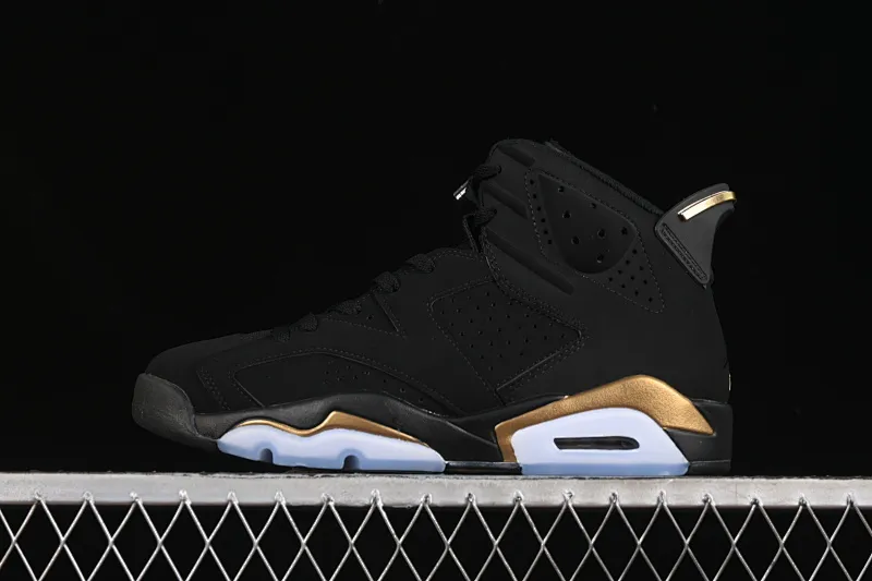 All Categories Air Jordan Jordan Series Basketball Shoes Air Jordan 6 Air Jordan 6 "DMP" AJ6 Joe 6 Black Gold Men's Cultural Basketball Shoes CT4954-007